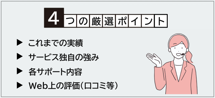 ゲーム業界向けおすすめ転職エージェント・サイトの厳選ポイント